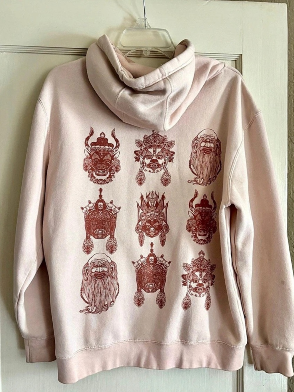 Meow wolf Pink Pullover Hoodie